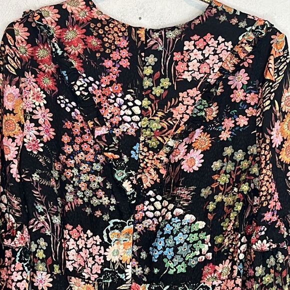 NWT Ted Baker HENDRIA MINI DRESS WITH RUFFLE DETAILS Size 0/ XS - Picture 8 of 15